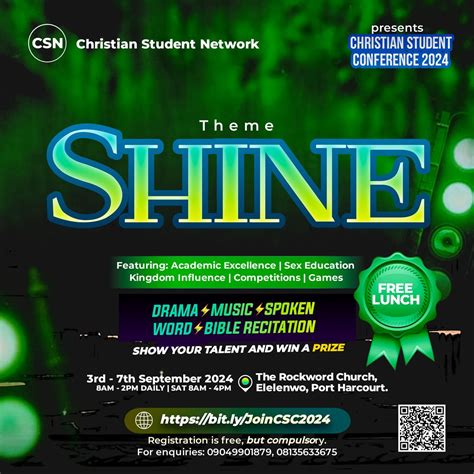 Christian Student Conference 2024, Rockword Church, Port Harcourt, 3 ...