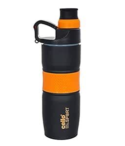 Cello Force Stainless Steel Bottle,500 ML,Orange : Amazon.in: Home ...