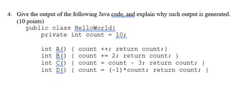 Image result for Java Output Code