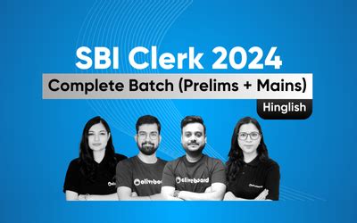 SBI Clerk Online Courses in English and Hinglish Medium