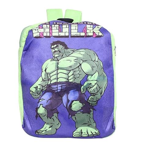 Kuber Industries Marvel The Incredible Hulk Plush Backpack|2 ...