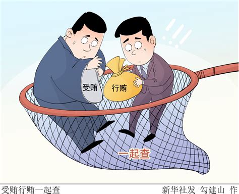 （图表·漫画）【两会·漫话图说】受贿行贿一起查_腾讯新闻