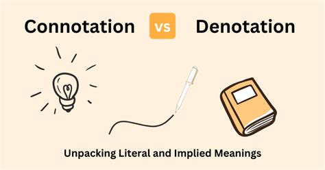 Rezultat imagine pentru Connotation vs Denotation