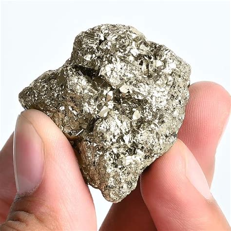 Buy HindCraft Original Pyrite Crystal Cluster – 40 to 80 Grams Raw ...
