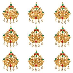Buy Apara Traditional Gold Plated Bridal Wedding Collection Antique ...