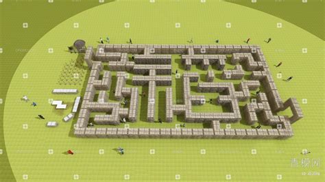 迷宫 免费 3D 模型 下载 - Free3D