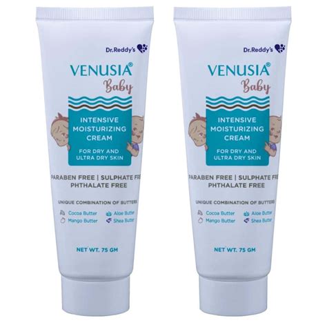 Buy DR REDDY'S VENUSIA BABY INTENSIVE MOISTURIZING CREAM | 75 GM X PACK ...