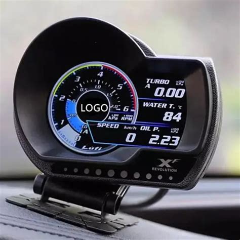 LUFI XF Multi-function Digital Gauge OBD+GPS Turbo Boost Oil Pressure ...