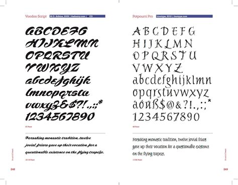 Different Type of Script Fonts 的图像结果