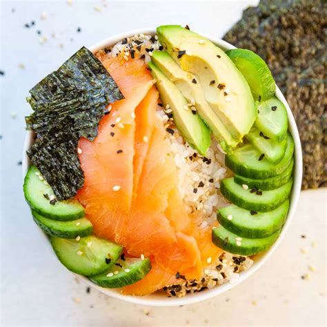 Salmon Bowl Sushi Rice at Ruth Townsend blog
