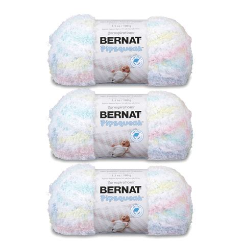 Bernat Pipsqueak Yarn, 3 Pack, Baby Baby Print 3 Count : Amazon.in ...
