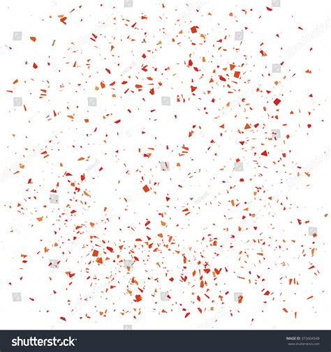 Vector Red Particles Background Stock Vector (Royalty Free) 372604348