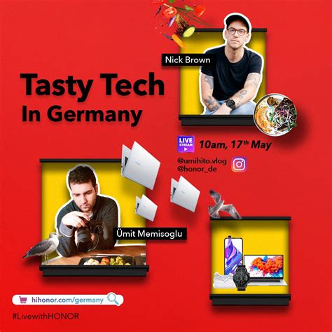 Delicious Food Meets Great Technology: HONOR Launches Live Virtual ...