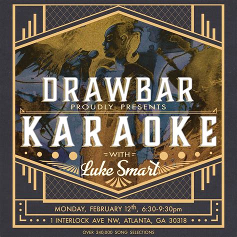 For the Love of Karaoke at Drawbar, Drawbar, Atlanta, 12 February 2024 ...