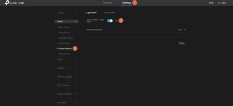 How to Configure Active Defense Function on VIGI Cameras | TP-Link India