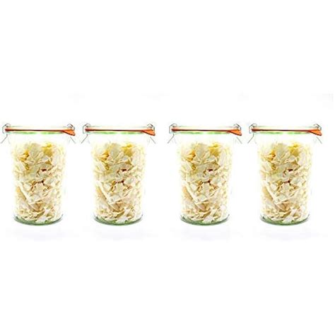WeckJars Weck Canning Jars - 743ml Transparent Glass Food India | Ubuy