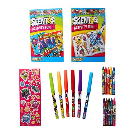 Scentos Colour-In Mini Case Mega Colouring – partyalacarte.co.in