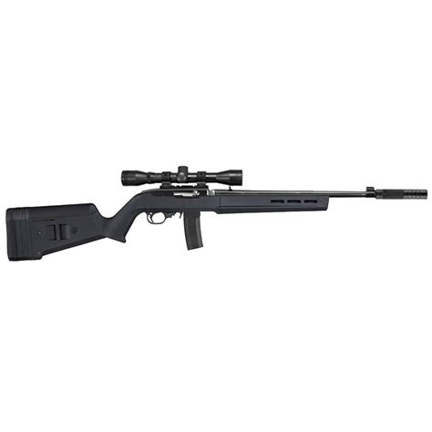 Ruger 10/22 Takedown Tactical Magpul X-22 W/3-9 Optic & Suppressor ...