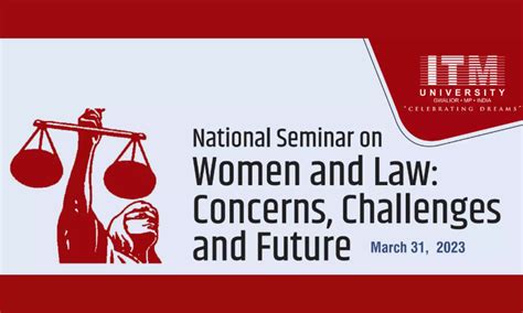 National Seminar on Women and Law 2023: Concerns, Challenges and Future ...