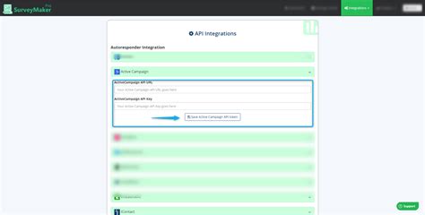 Active Campaign API 的图像结果