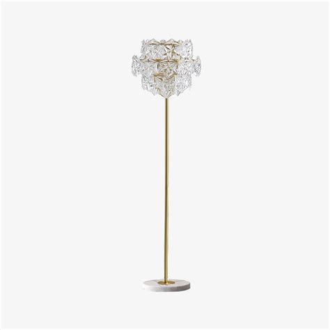 Snowflake Crystal Floor Lamp - Mooielight - Snowflake Crystal Floor Lamp
