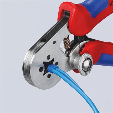 97 55 04 Knipex | Knipex 97 Hand Ratcheting Crimp Tool for Bootlace ...