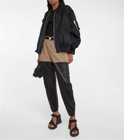 Nylon bomber jacket in black - Sacai | Mytheresa