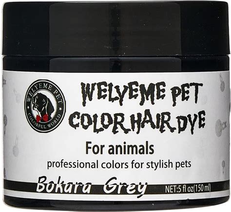 Buy WELYEME DogPet Hair Dye Black, DogCat Hair Color Paint, Non-Toxic ...