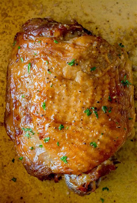 Easy Roasted Turkey Thighs Recipe - Dinner, then Dessert