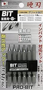 Sunflag Hexagon Bit 6 Assorted 1306-DSB : Amazon.in: Industrial ...