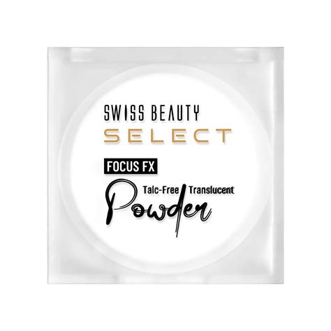 Buy SWISS BEAUTY Select Focus FX Translucent All Skin Powder with ...