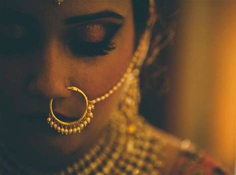 15+ Wedding Bridal Nose Ring Ideas for Women, Nose Ring for Marriage