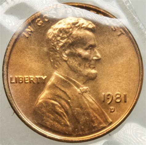 1981 D Lincoln Memorial Cent#6 Mint Cello - For Sale, Buy Now Online ...