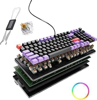 Kreo Hive 98-Key Full-Size Wired Gaming Mechanical Keyboard ...