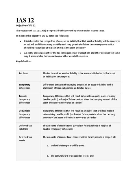 Image result for IAS 12