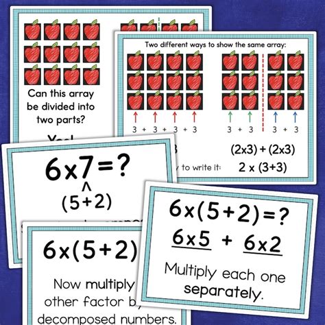 Image result for Multiply Using the Distributive Property PDF