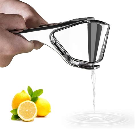 Amazon.com: Lemon Squeezer, Stainless Steel Lemon Juicer, Manual Juicer ...