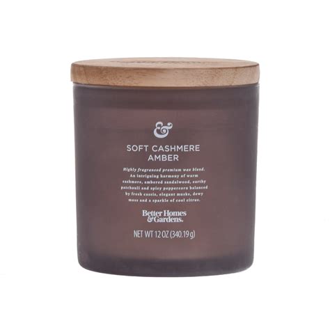 Buy Better Homes & Gardens Soft Cashmere Amber Scented 12oz 2-wick ...