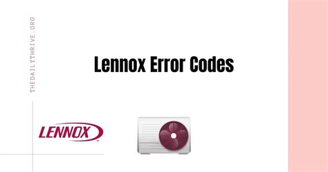 Image result for Lennox AC Error Code 411