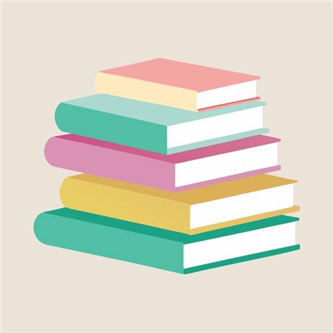 Hand drawn flat design stack of books illustration | Premium AI ...