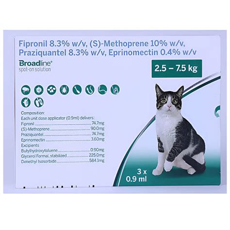 Boehringer Ingelheim Broadline Tick & Flea Spot On Solution for Cats B ...
