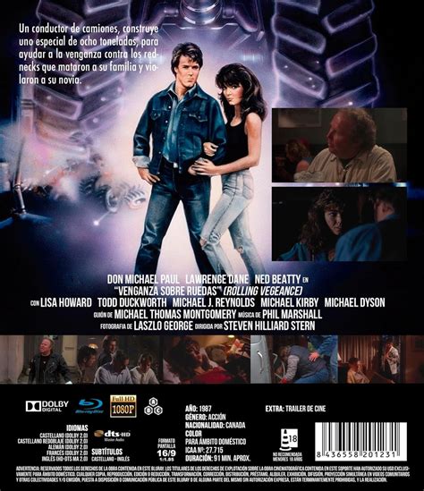 Venganza Sobre Ruedas [Blu-ray] (1987) Rolling Vengeance