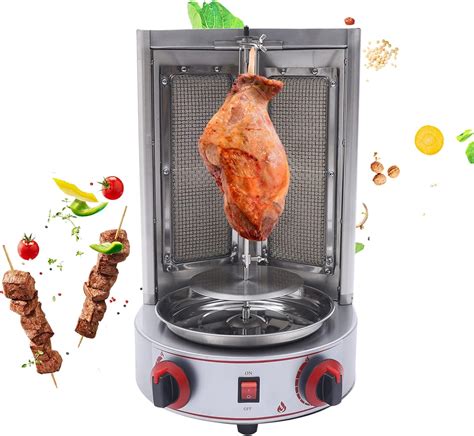 Buy 110V Electric Vertical Kebab Grill Gas Doner Kebab Machine 3000W ...