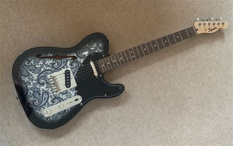 Image result for Squier Thinline Telecaster