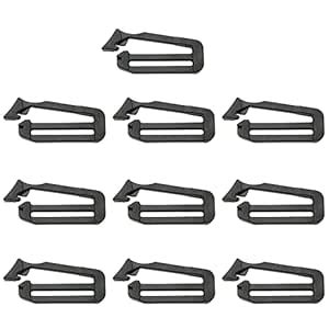 SQXBK Webbing Connecting Clip 10PCS 1 Inch/25mm Molle Webbing ...