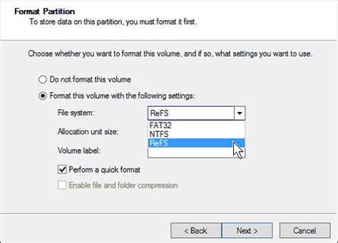 Image result for ReFS vs NTFS