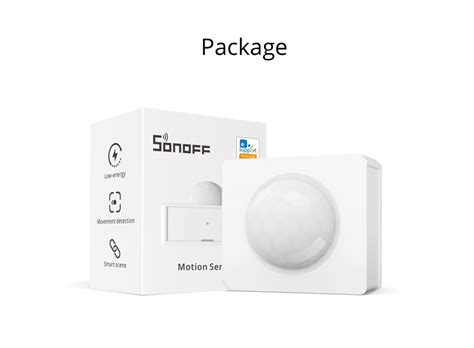 SONOFF PIR3-RF – 433MHZ RF PIR Motion Sensor