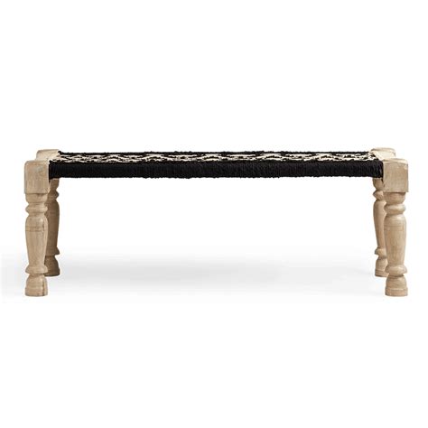 Buy Solid Wood Rajasthani Charpai Bench Khat Online in India - Latest ...