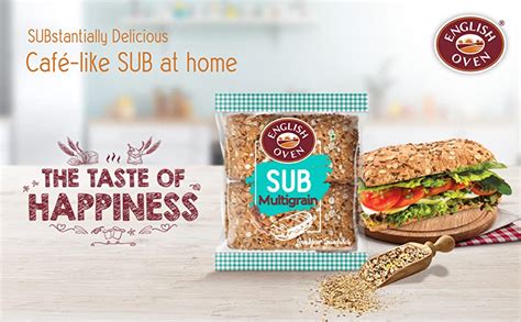 English Oven Sub Multigrain Bread, 160g : Amazon.in: Grocery & Gourmet ...