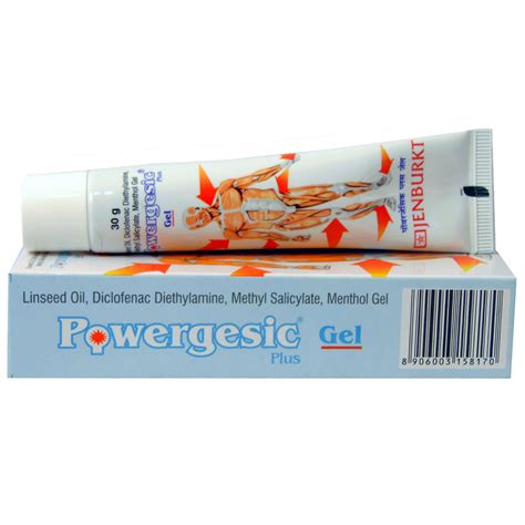 Powergesic Plus Gel 30 gm Price, Uses, Side Effects, Composition ...